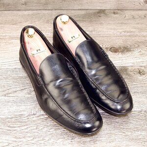 $595 Nordstrom SANTONI Tatum Loafer 11 D Original Box * Black * add $15 Trees